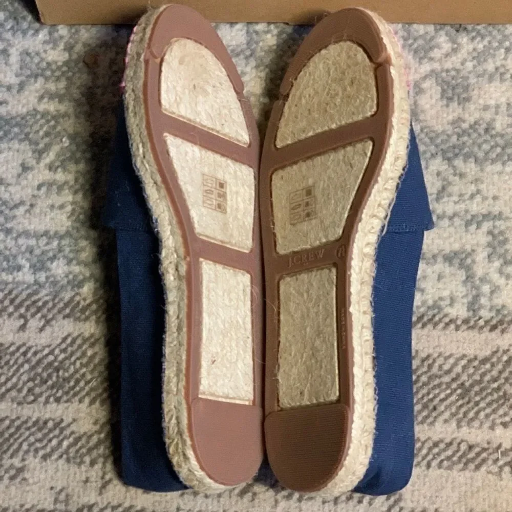 🆕 JCrew slip-on bicolor espadrilles 7.5